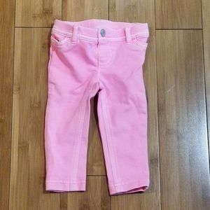 Toddler girls jean leggings (6 mth)